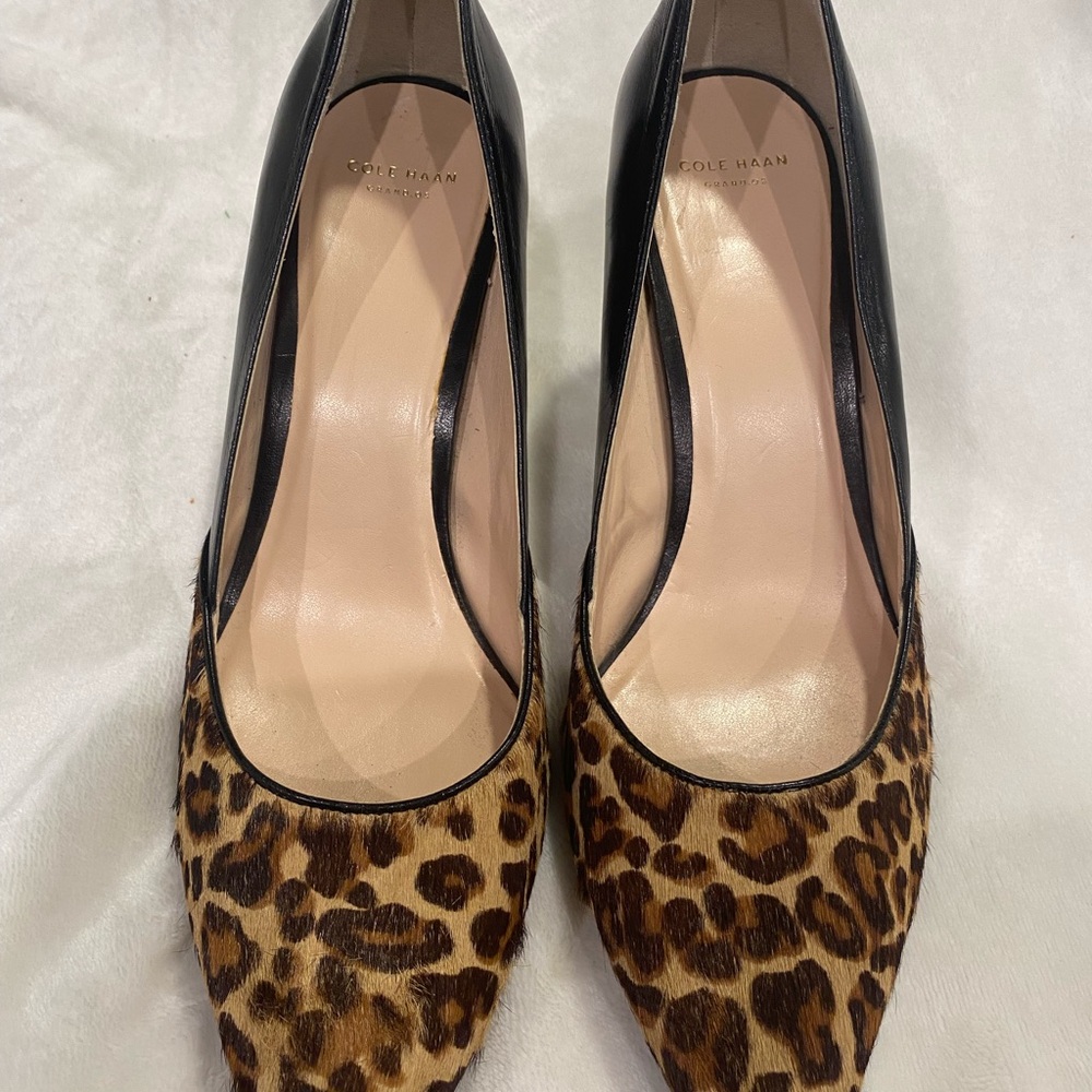 Cole Haan Leopard Print Heels